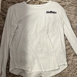 HOLLISTER long sleeve white shirt (xs)